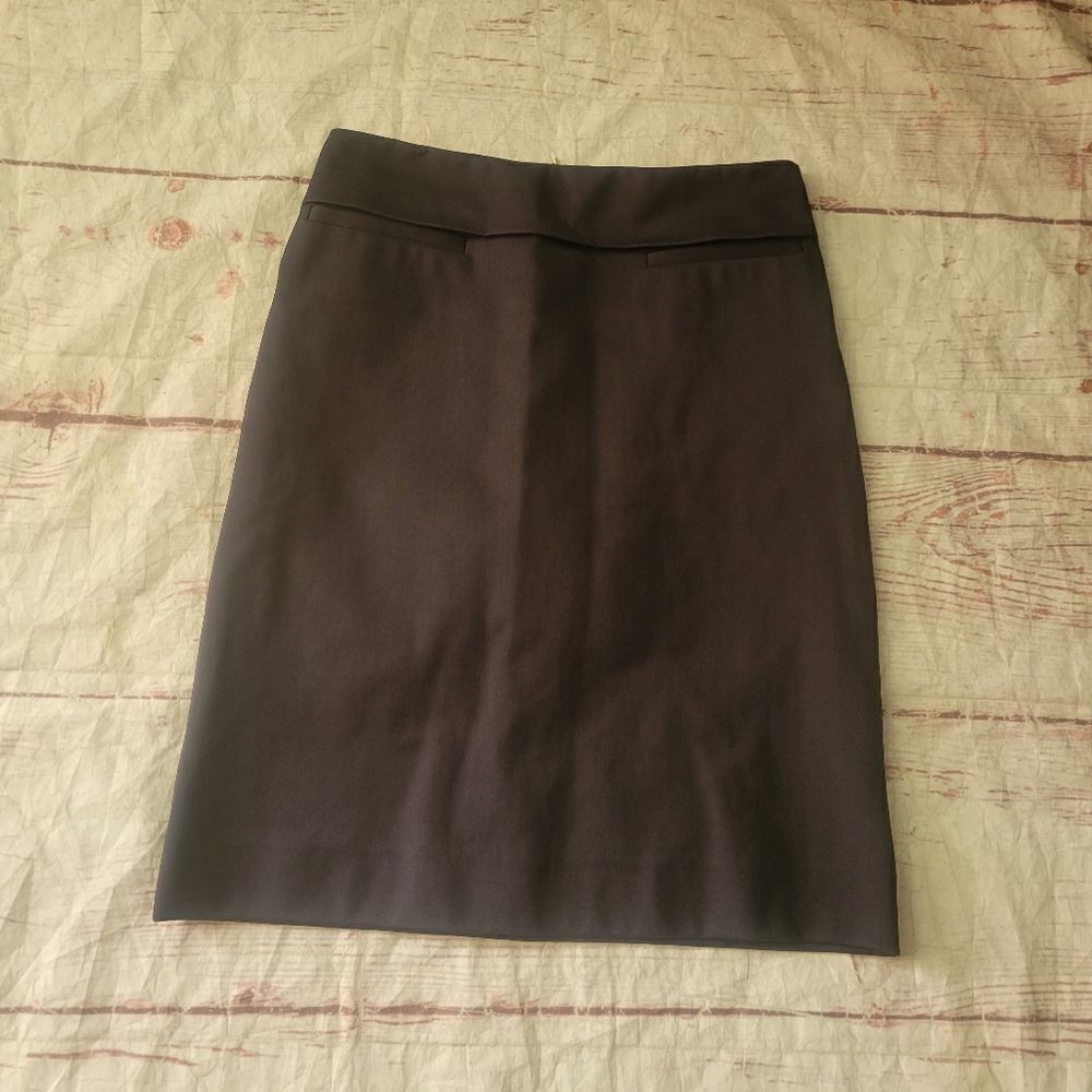 Tory Burch Navy Blue Straight‎ Skirt Size XS NWOT